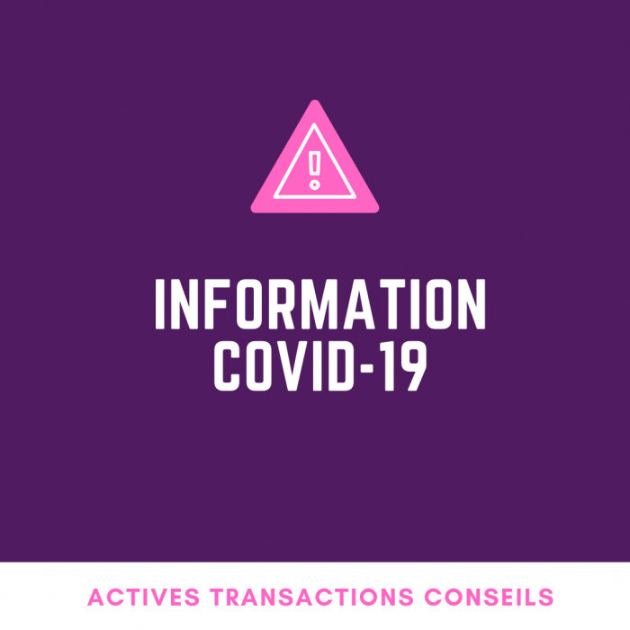 Information COVID-19 et attestation de déplacements dérogatoire