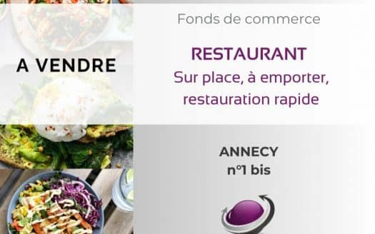 restaurant à vendre à Annecy emplacement n°1