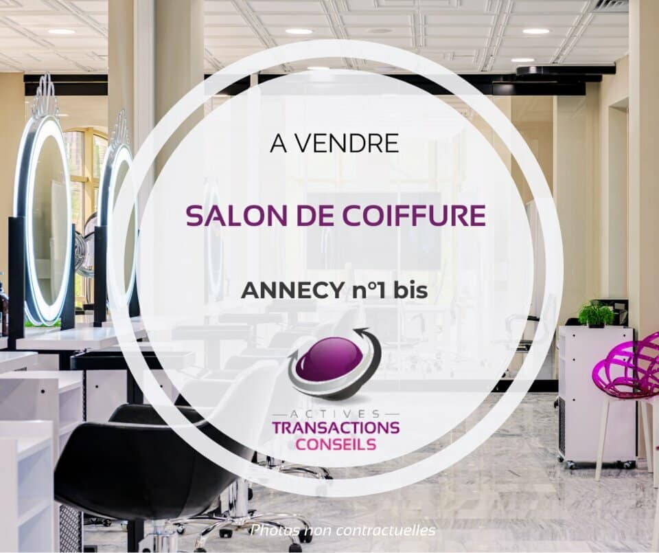 Salon de coiffure à vendre à Annecy